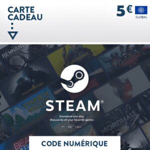 cartes steam 5 euro