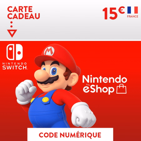 Cartes Nintendo Eshop 15 Euro Europe