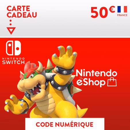 Cartes Nintendo Eshop 50 Euro Europe