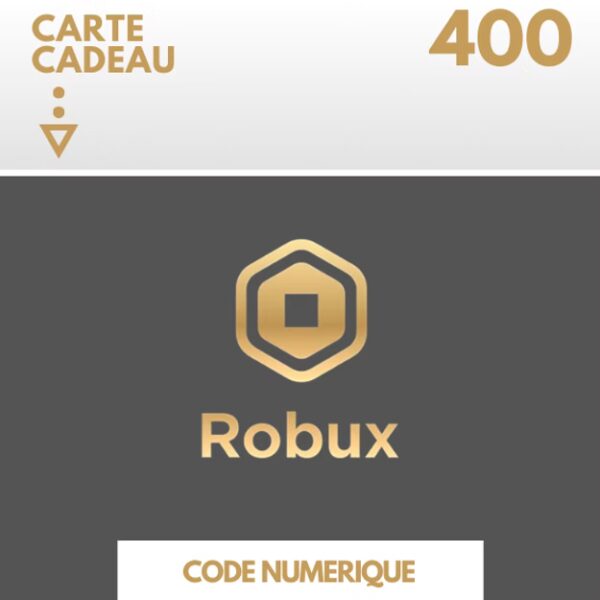 cartes 400 robux roblox