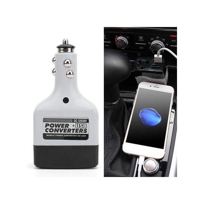 Convertisseur auto usb / onduleur universel pour voiture – Image 3
